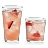 Libbey Flare 16-Piece Tumbler and Rocks Glass Set