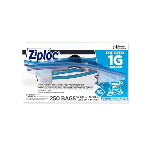 Ziploc® Gallon Storage Bags, 250 Count