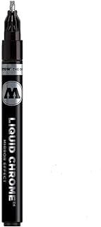 Molotow Liquid Chrome Calligraphy Marker - 3mm Mirror Effect Ink Pen
