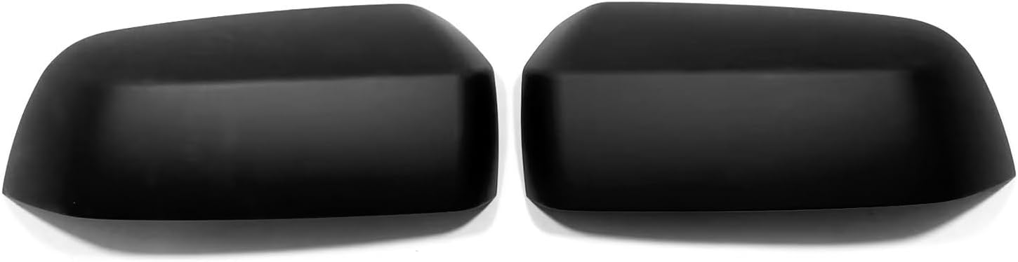 For Ford Ranger 2023-2024(Wildtrak/XTL/XL) Matte Black Side Door Mirror Cover Trim 2pcs Car Accessories