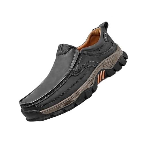 2025 E njerr Men's Orthopedic Balance Shoes - Genuine Leather Comfortable Loafers