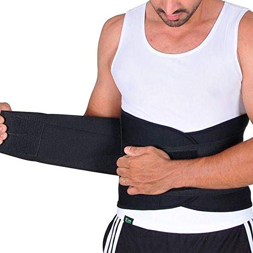 CINTA TERMICA REDUTORA DE CINTURA PRETA AJUSTAVEL