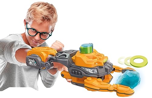 Clementoni- Science & Play Cyber Blaster Arm: Robotic Glove Shoots Discs, Educational Science Kit for Kids (8+ Years) - Image 4