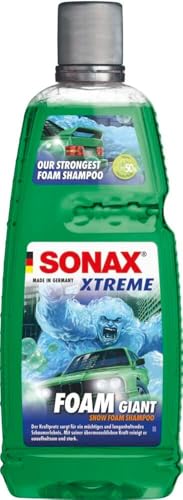SONAX Xtreme Foam Giant (1 Litre) Snow Foam Shampoo for a Powerful and Long-Lasting Foam Experience Item No. 02903000