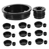 GALPADA 20 Piezas Tapas para Barriles de Plástico Resistentes para Sellado Seguro Reemplazo para Cubiertas de Bidones Fácil Instalación Previene Fugas Adecuado para Barriles