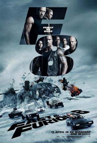 Amazon.co.jp: 映画ポスター ワイルドスピード 8 アイスブレイク ICE