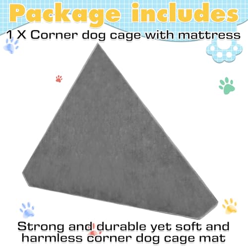 Image of Fanfanwin 67 Inch Large Waterproof Dog Crate Mat, Pet Plush Blanket for Extra Large Dogs, Non-Slip Crate Liner, Machine Washable(Only Mat)