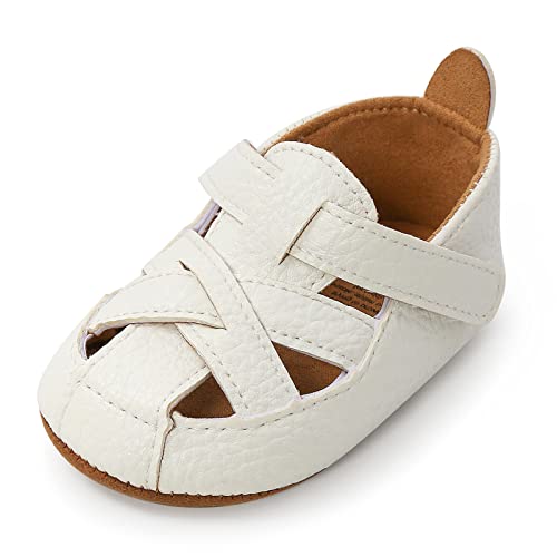 Boys Barefoot Baby Soild Floor 018M Walkers First Colour Non-Slip Out Prewalker Sandals Toddler Beach Shoes for Boys2