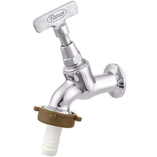 Torneira para Jardim de Parede Cromada M18
