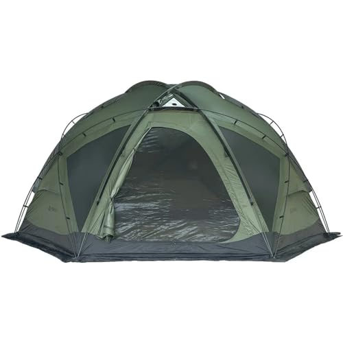 POMOLY Dome Tent Camping Hot Tent, Dome X6 Pro Freestanding Wood Stove Tents for 2-4 Person Backpacking, Hiking (Green)