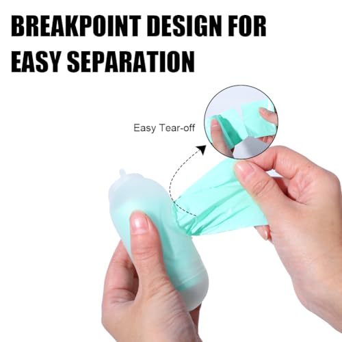 USBOO Diaper Bags Disposable for Baby - 20 Refill Rolls (300 Pack) Diaper Trash Bags with Dispenser, Diaper Bag Accessory, Fresh Powder Scent