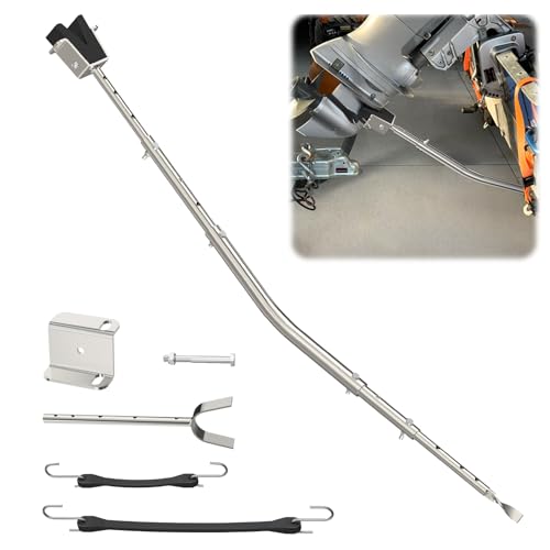 Hazztoll Adjustable Boat Transom Saver Heavy-Duty Outboard Motor Support Fits 28 to 59 Protects Transom & Motor Up to 150 HP