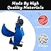Adenzai Rio Blu Plush Toy – Soft Blue Macaw Stuffed Animal Parrot Plush, Cute Rio Movie Blu Bird Character Plushie Gift for Kids and Fans