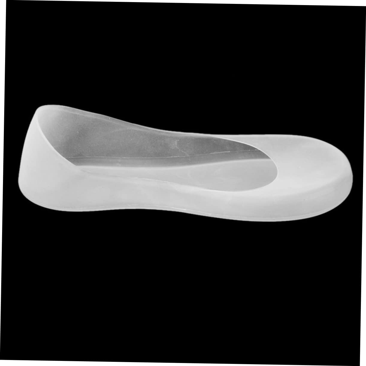 COOLHIYA -Grade Gel Heel Protector Socks White EU 34-37 US 4-6.5 UK 2-4 Foot Crack Sock Moisturizing