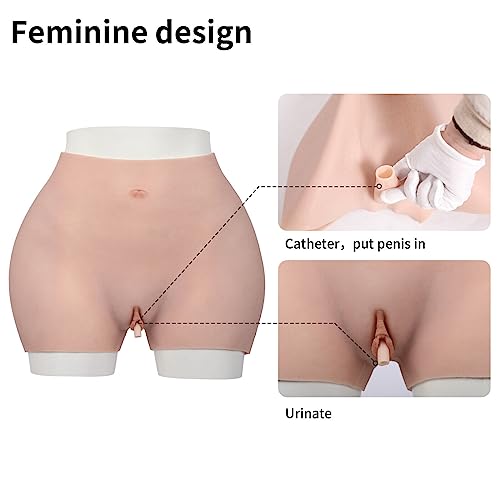 Image of Silicone Panty Big Butt Lifter Hip Enhancer Crossdressing Underwear for Crossdressers Transgender Dragqueen