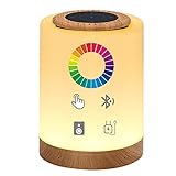 Multifuncional: ¡Este producto combinado con elementos de MÚSICA y LUZ! No solo es una lámpara, sino que es Smart Touch LED Mood Lamp + Bluetooth 4.0 Speaker + Wireless Music Player + Hands-free Speakerphone.