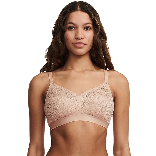 Chantelle Bra for Women, Norah Supportive Wirefree,Nude Blush,36E