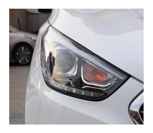 Couvercle phare avant pour Hyundai IX35 2013-2015 coque transparente de remplacement pour auto - 3