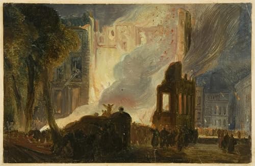 Émeutes de Bristol l'incendie de la Mansion House poster pour grand mur vide