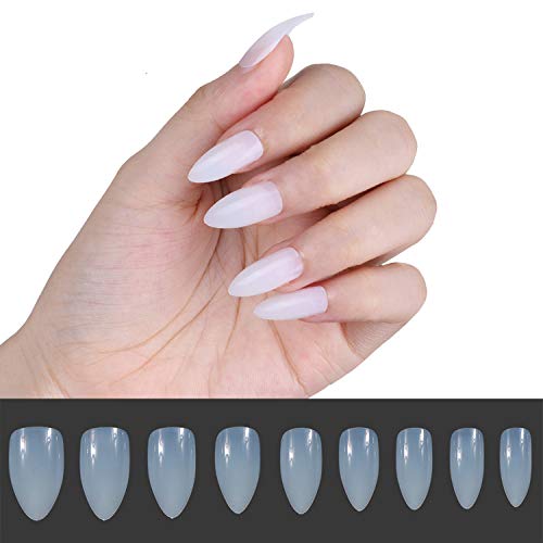 Lictin 600pcs Künstliche Fingernägel Falsche-Fingernägel Kunstnagel Nagel Fake Nägel Nagelspitzen – Bild 6
