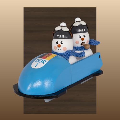 Räuchermann Schneemänner in DDR Bob original Erzgebirge I...