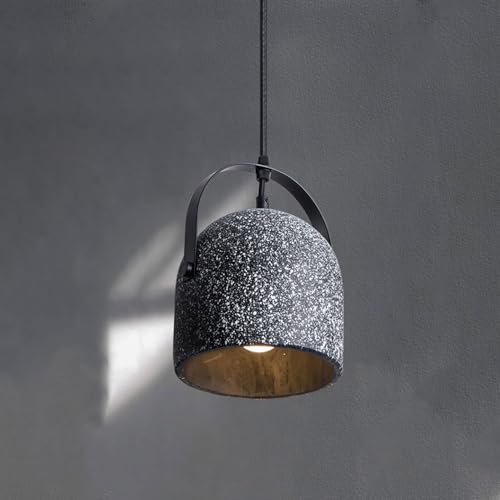 Lámpara de cemento nórdico para iluminar espacios reducidos 2