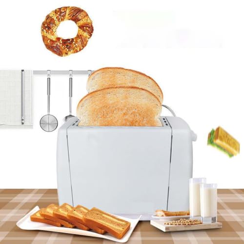 2 Slice Toaster, Retro Toaster 6 Temperature Settings, Kitchen Appliances - image 4