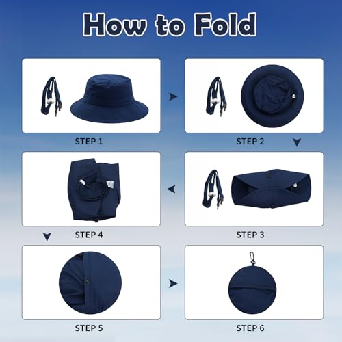 Gorra pescador algodón MK MATT KEELY unisex con protección solar alta 6