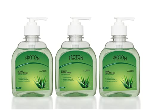 Image of Organic pH-Balance Moisturizing Alovera Liquid Hand Wash with Refreshing Fragrance, Complete Protection for Soft & Gentle Hands 250ml pack (Aloe Vera(pack of 3))
