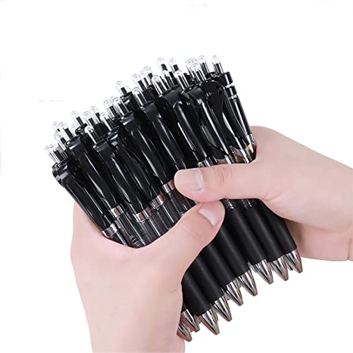 Bolígrafo retráctil de tinta de gel negro 0.5mm miniatura 4