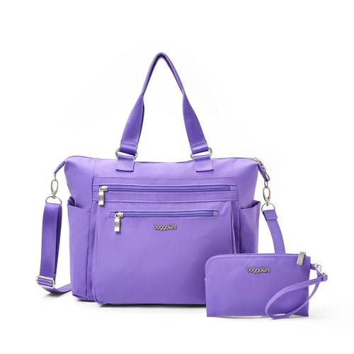 Baggallini Trifecta Convertible Backpack Crossbody Tote Bag-11x12 Lightweight Travel Bag W/RFID Phone Wristlet