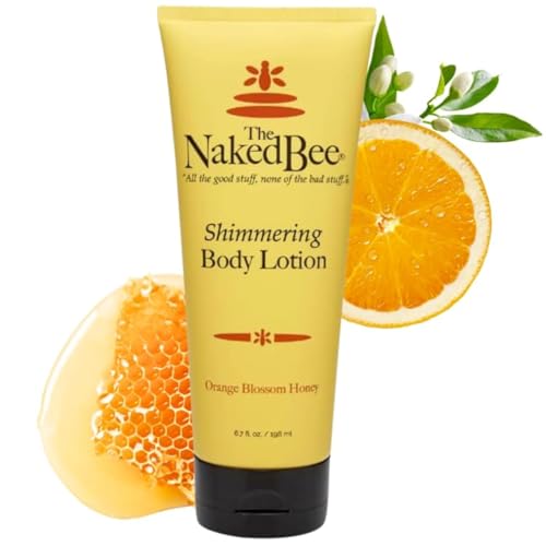Image of The Naked Bee Shimmering Hand & Body Lotion with Orange Blossom Honey (6.7 Fl Oz)