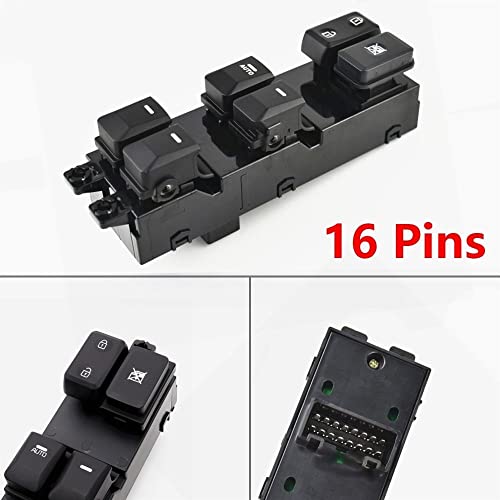 Interrupteur de lève-vitre électrique pour Kia Picanto bouton commande 16 broches