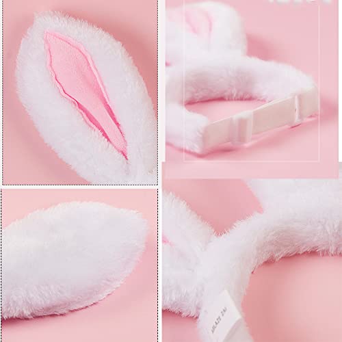 Aniac Pet Headgear Soft Headband With Cute Bunny Ears Warm Hat Head Accessories Easter Costume For Cats Kitten Puppy And Small Dogs (Small/Head Girth:9.5 Inch - 11 Inch) #TOP3