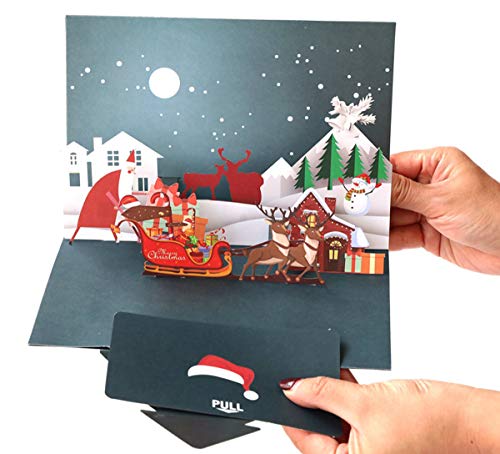 ADECALS Pop-Up-Weihnachtskarten - 3D-Weihnachtskarten, Grußkarte, Neujahrskarten Cover
