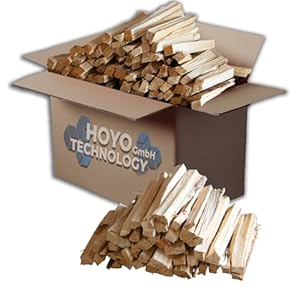 30 Kg Anzündholz Anfeuerholz Anmachholz Birke Brennholz trocken L: 20-33 cm