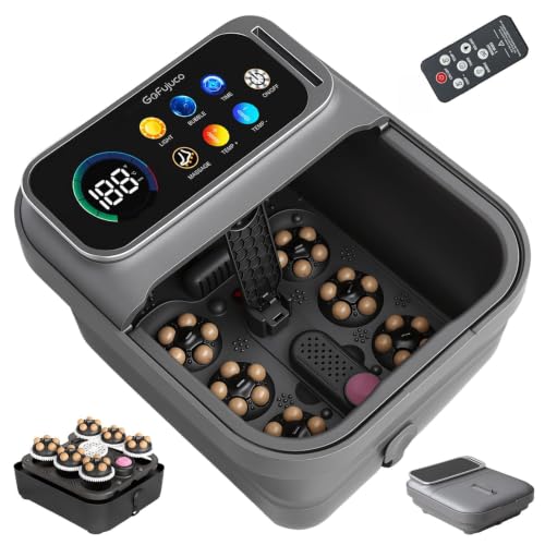 10 Best Foot Spa With Remote Control Picks for Relaxation and Recovery in 2026 5 Collapsible Foot Spa with Heat and Shiatsu Massage Balls