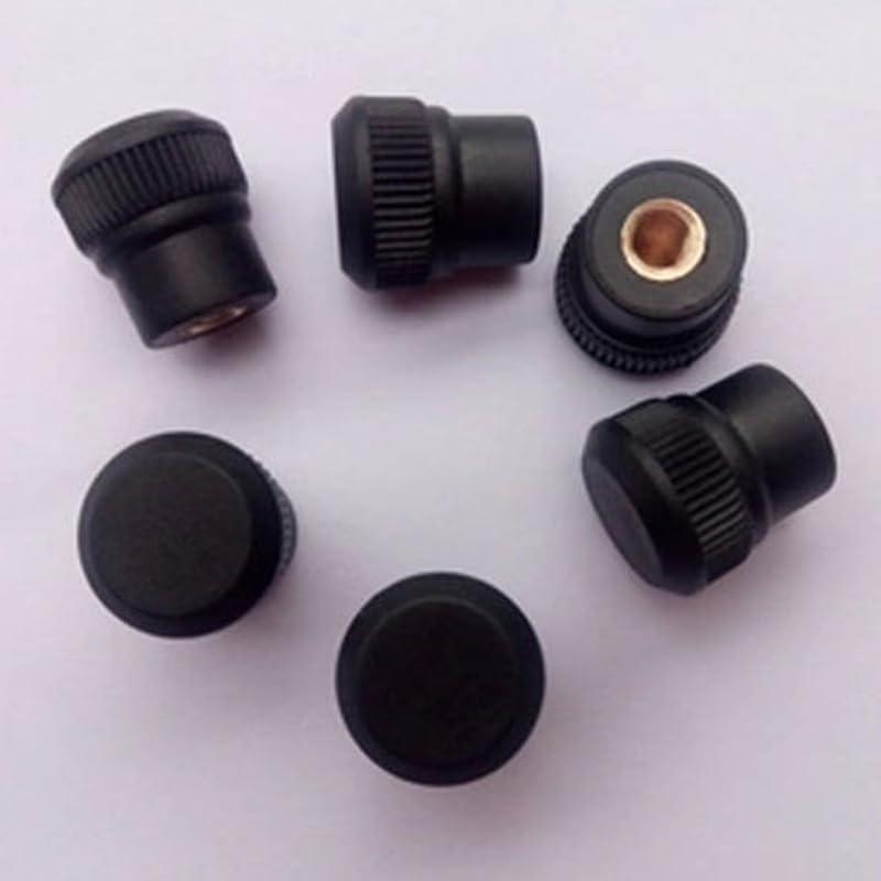 Generic M6 Plastic Head Hand Knob Nut Round head Hand Tighten Adjust Nuts 5/10PCS - (Size: M6 (10PCS))