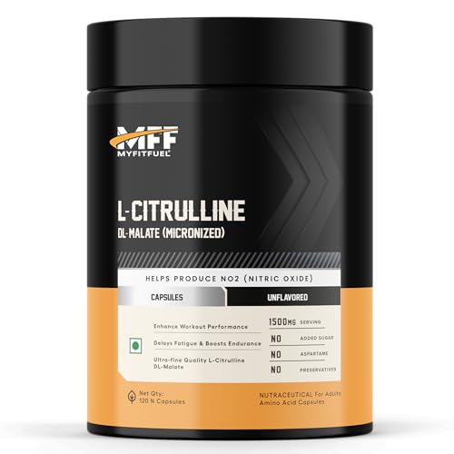 Image of MyFitFuel Citrulline Malate (1500 mg) 120 Capsules