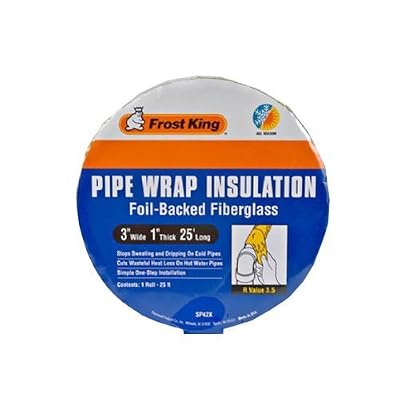 Frost King Pipe Wrap 25 ' L X 3 " W X 1 " D