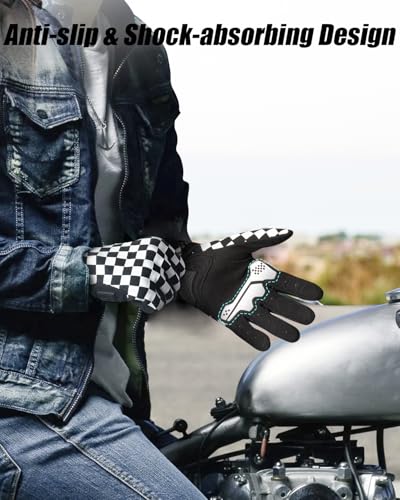 RIGWARL Touchscreen Motorcycle Gloves, Non-Slip Dirt Bike Gloves for Men Women, Breathable Motocross Glove for Riding ATV MTB - Image 5