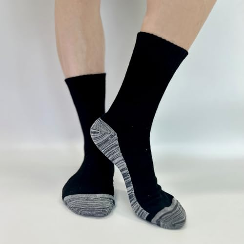 Kemrosdy 8 Pairs Crew Athletic Socks for Men Moisture Wicking Cushion Crew Socks for Sport Running Traveling3