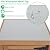 Small Outdoor Storage Cabinet Weatherproof, Wood Garden Potting Bench Table with Removable Shelves, Metal Top, Outdoor Cabinet Work Station for Patio, Backyard, Brown,17.9''x17.9''x33.5''