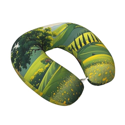 Almohada de espuma viscoelástica para viaje tamaño único miniatura 6