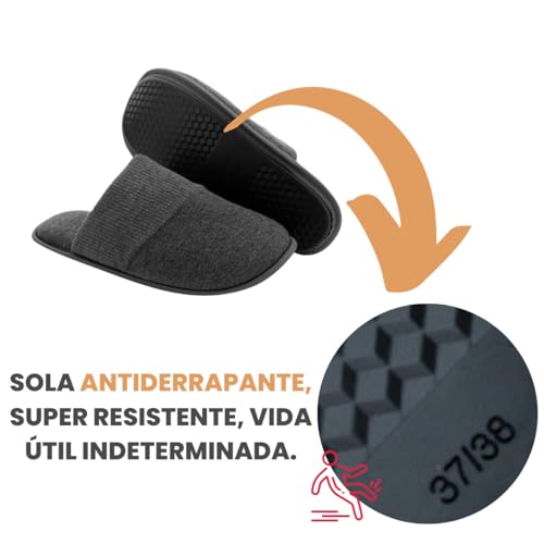 Pantufa Masculina do 27/28 até 45/46 Sola Antiderrapante Super Resistente (43/44, Chumbo)