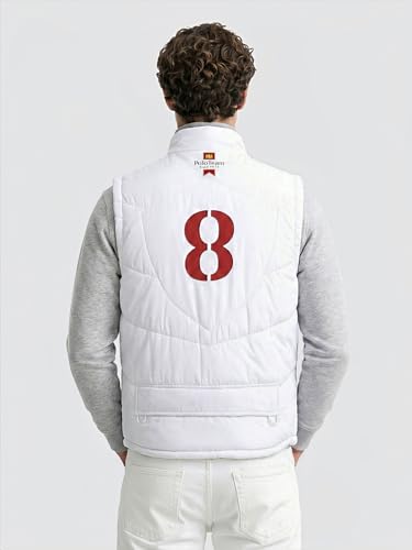 Image of The Indian Garage Co Men Regular Fit Sleeveless High Neck Collar Printed Jacket