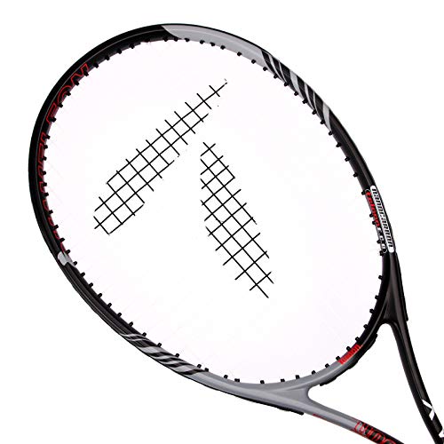 Image of Teloon Tennis Rackets for Adults 2 pcs Recreational -27 inch Tennis Racquet for Men and Women College Students Beginner Tennis Racket. (Black-Pink)