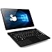 Produktbild Convertible Laptop 2-in-1 Windows 10 - Winnovo V113 Notebook 11,6 Zoll Intel Atom 4GB RAM, 32GB ROM, Touchscreen, 1920 x 1080 Full-HD IPS, Micro USB mit 8000 mAh Akku, Schwarz