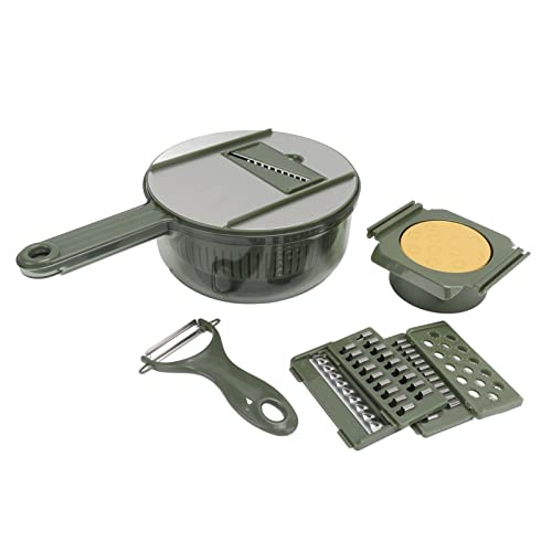 Cortador Multifuncional de Verduras 10 en 1 Acero y Plástico miniatura 5