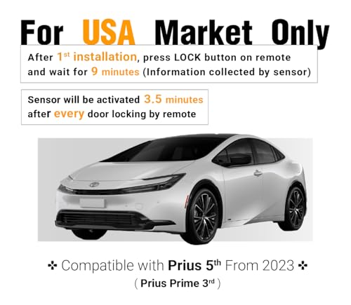 Image of Protect-X Wheel Anti-Theft Smart Sensor for Toyota Prius(Prime) 2023-2026 | Plug & Play, Catalytic Converter & Wheel Anti-Theft, Window Breakage Alert, Window Control by Factory Keyfob, Valet Mode